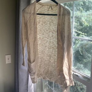 Cream cardigan